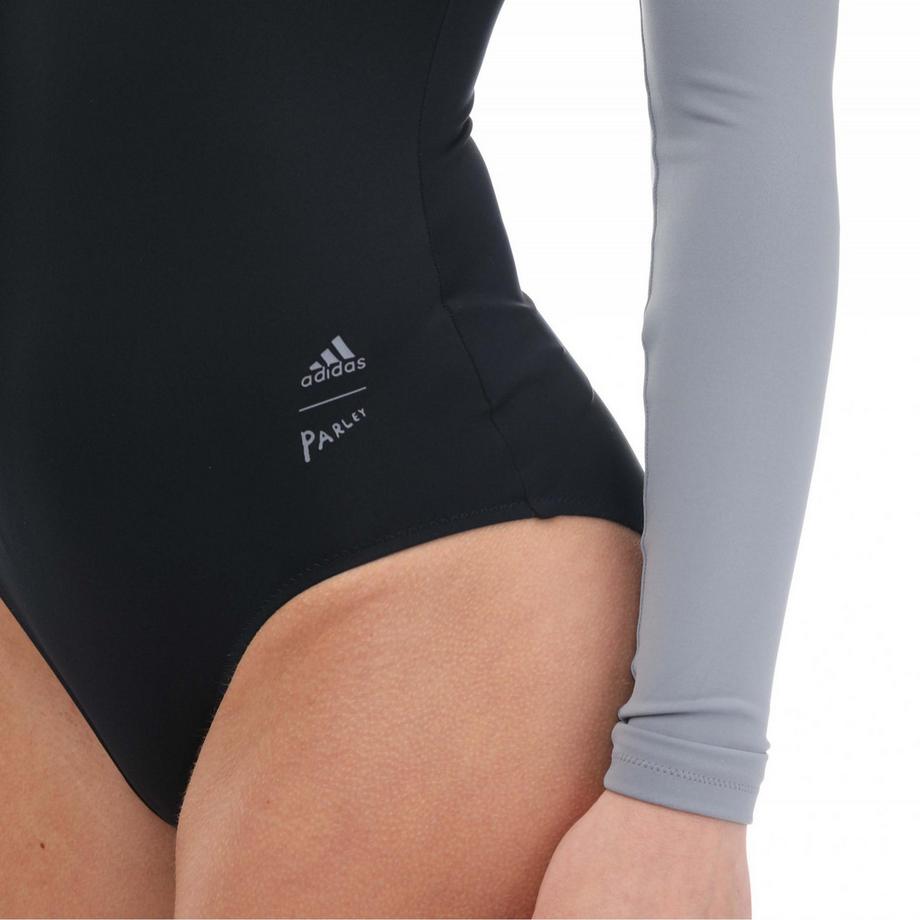 adidas Parley Wattierter Langarm Badeanzug  