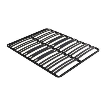 Gestell Lattenrost 160 x 200 cm - 2 x 15 Latten - 3 Zonen für verstärkten Halt im Lendenbereich - Ohne Füße - Schwarz - CERRISI von YSMÉE