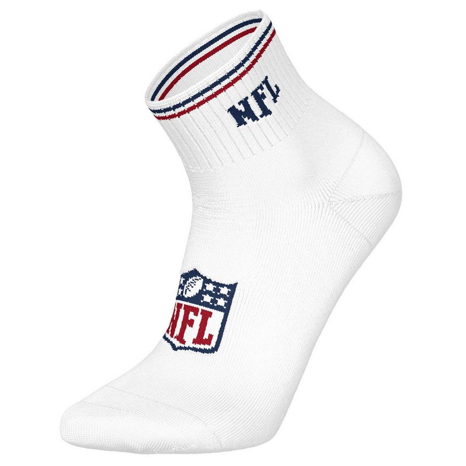 NFL Shield 3er Pack Quarter Socken  