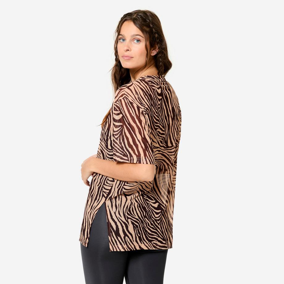 DECATHLON  T-shirt donna rete loose fit 
