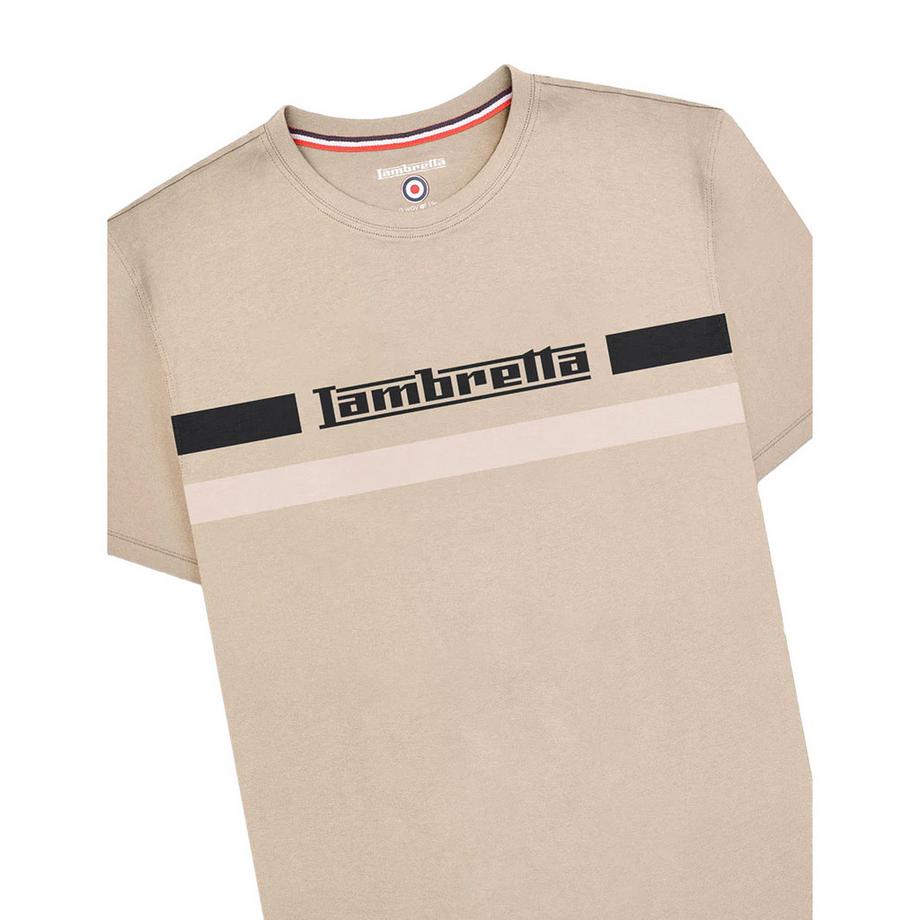 Lambretta  T-ShirtMotiftyle Rayure Sur Poitrine 