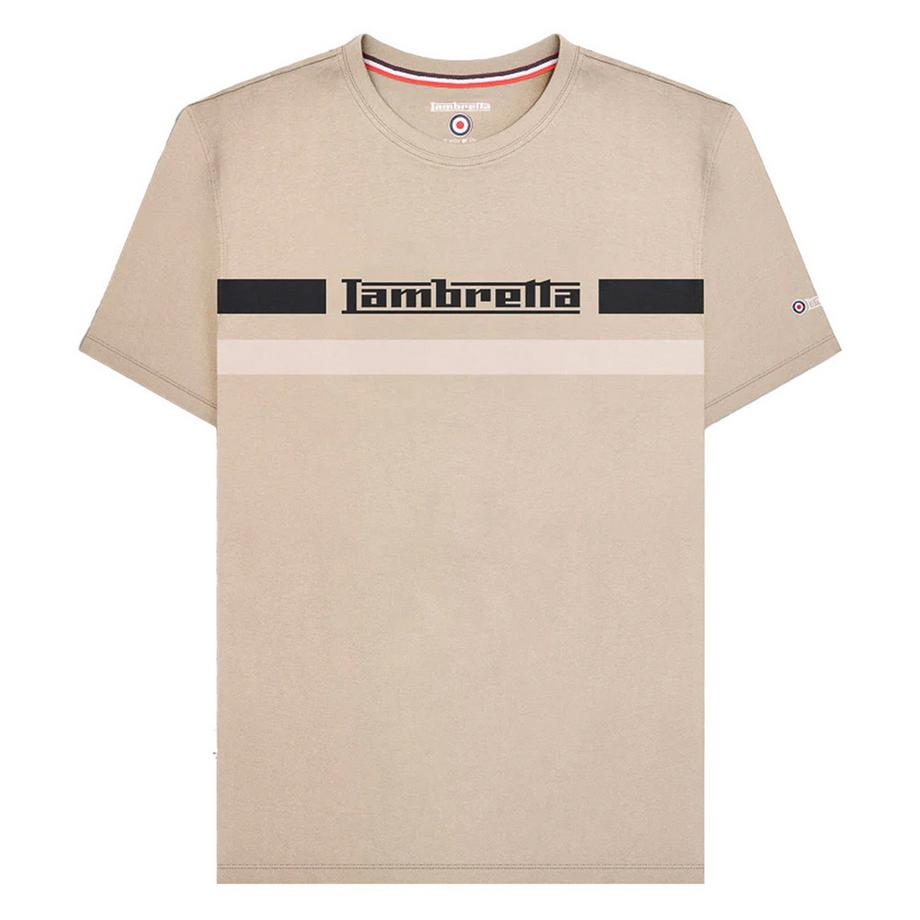 T-ShirtMotiftyle Rayure Sur Poitrine