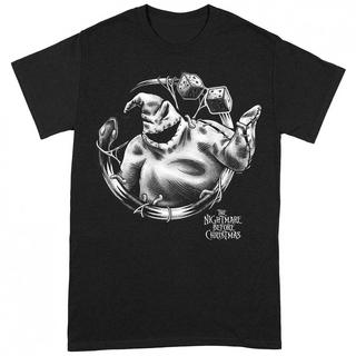 Nightmare Before Christmas Oogie Boogie Grafikdruck T-Shirt  