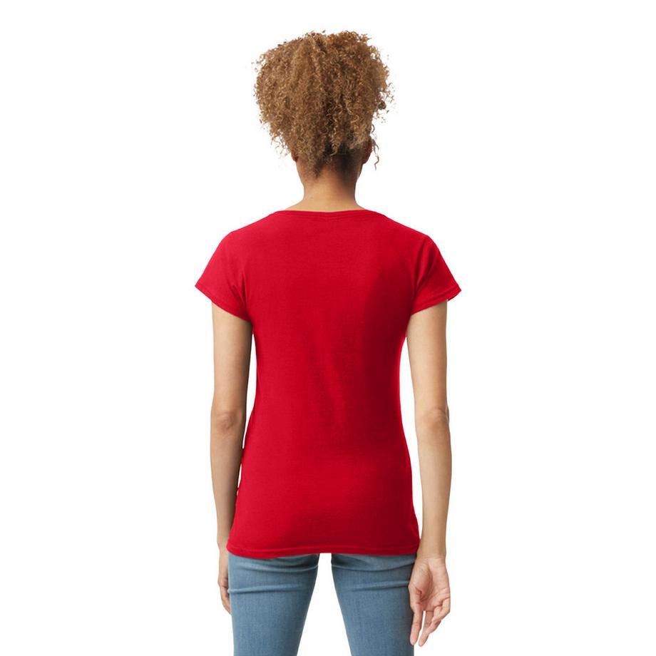 Gildan Maglietta Softstyle Scollo a V  