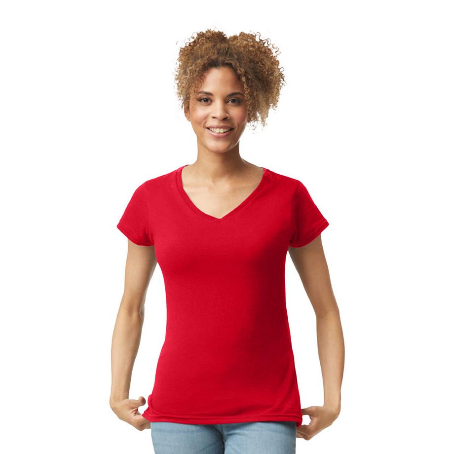 Gildan Maglietta Softstyle Scollo a V  