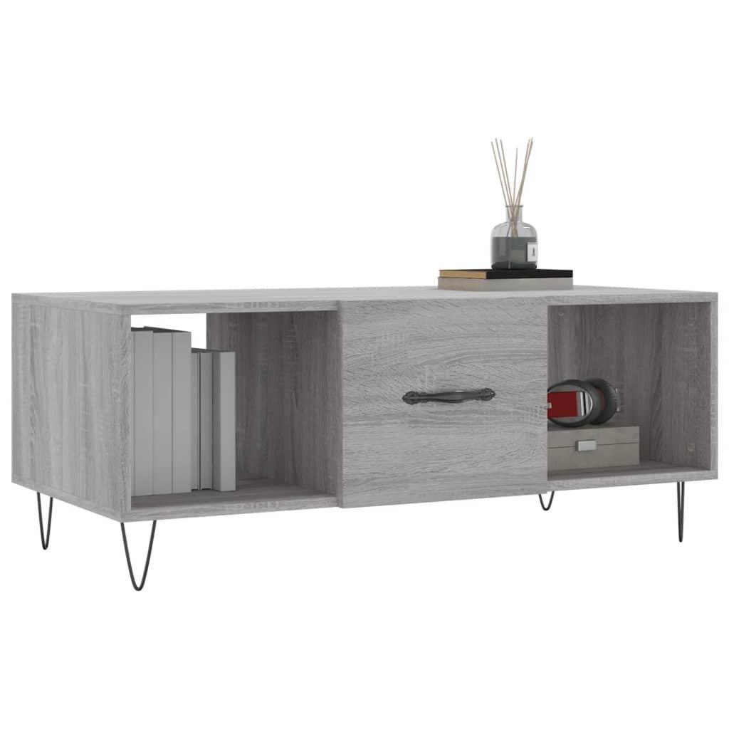 VidaXL Table basse bois d'ingénierie  