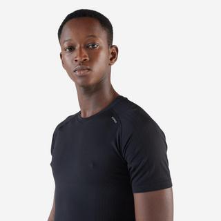 KIPRUN  T-shirt homme manches courtes slim running polyester 