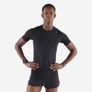 KIPRUN  T-shirt homme manches courtes slim running polyester 