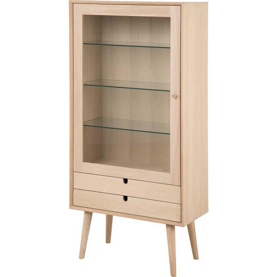 mutoni Vitrine Stavanger Blanc pigmenté  