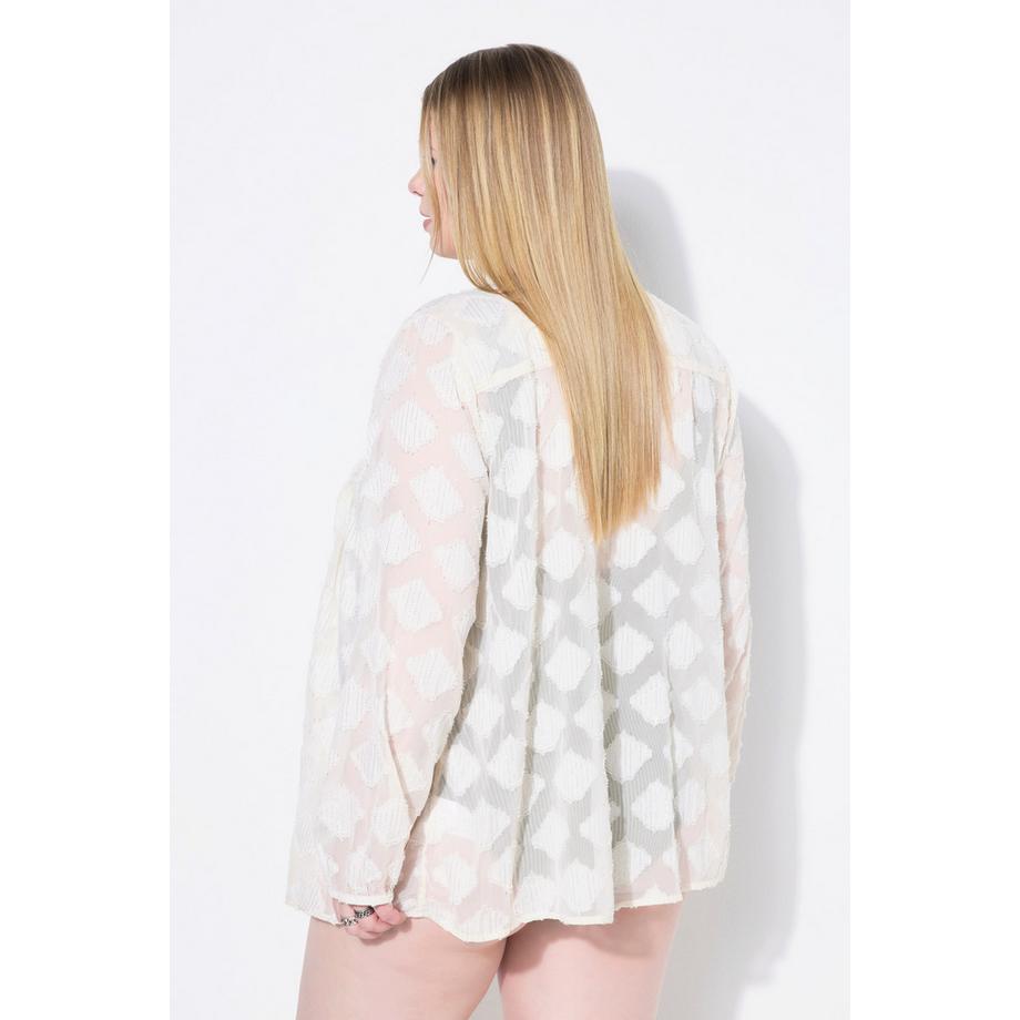 Studio Untold Blusa Taglio Morbido Glitter Nervature  