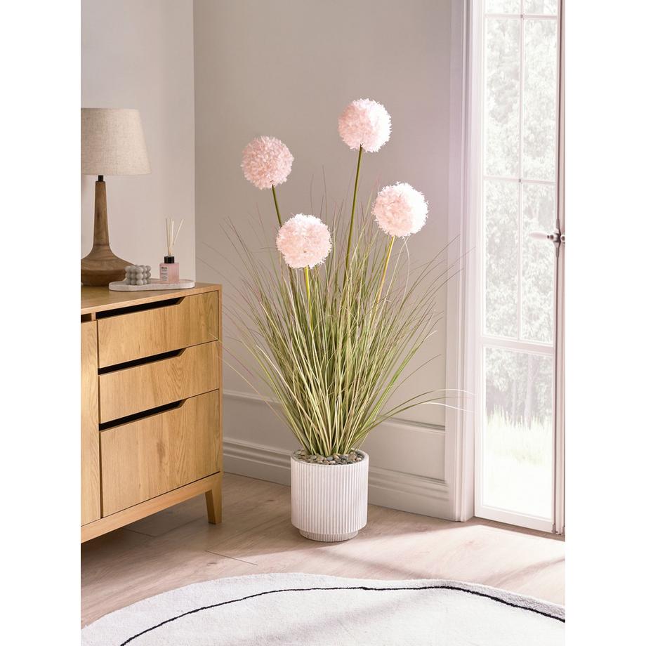 Beliani Plante artificielle en Matière synthétique Scandinave SNOWBALL BUSH  