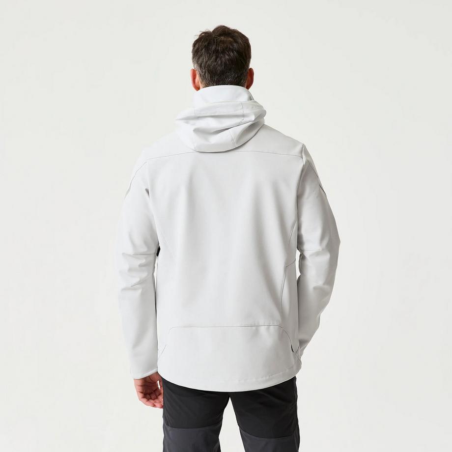 DECATHLON  Winddichte Softshelljacke Segeln , 500 hellgrau 