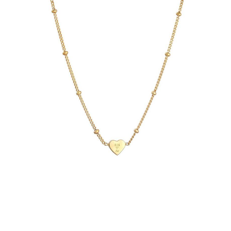 Elli  Collier Enfants Pendentif Coeur Boules Avec Émail 