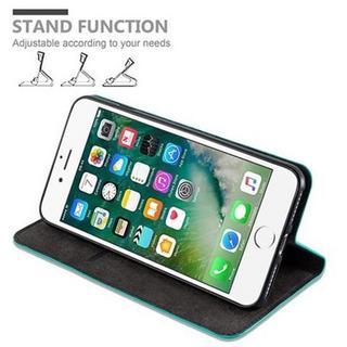 Cadorabo  Housse compatible avec Apple iPhone 7 PLUS / 7S PLUS / 8 PLUS - Coque de protection avec fermeture magnétique, fonction de support et compartiment pour carte 