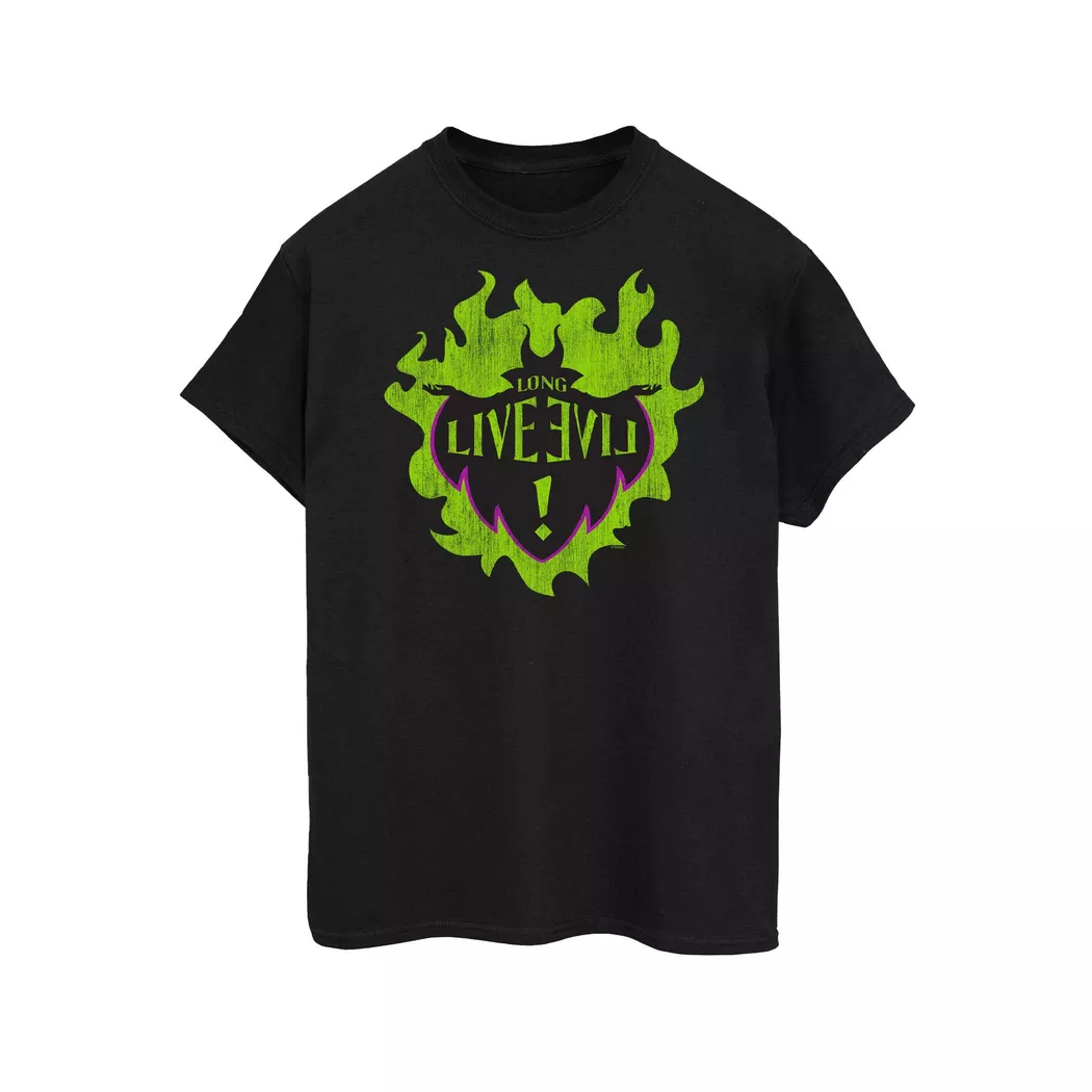 Disney - The Descendants Long Live TShirt, für Damen, Schwarz, Größe XL