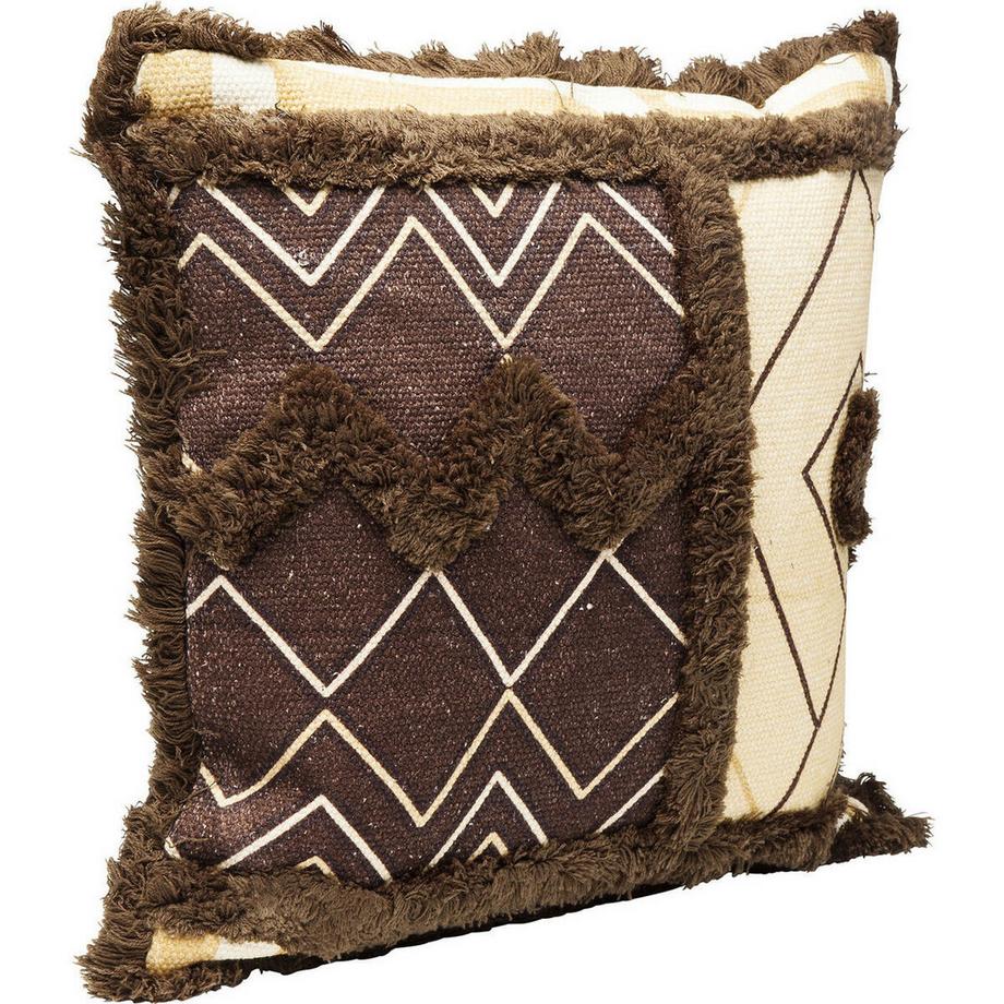 KARE Design Cuscino Wild Life Marrone 45x45cm  