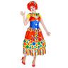 Tectake  Costume da donna - Clown Fridolina 