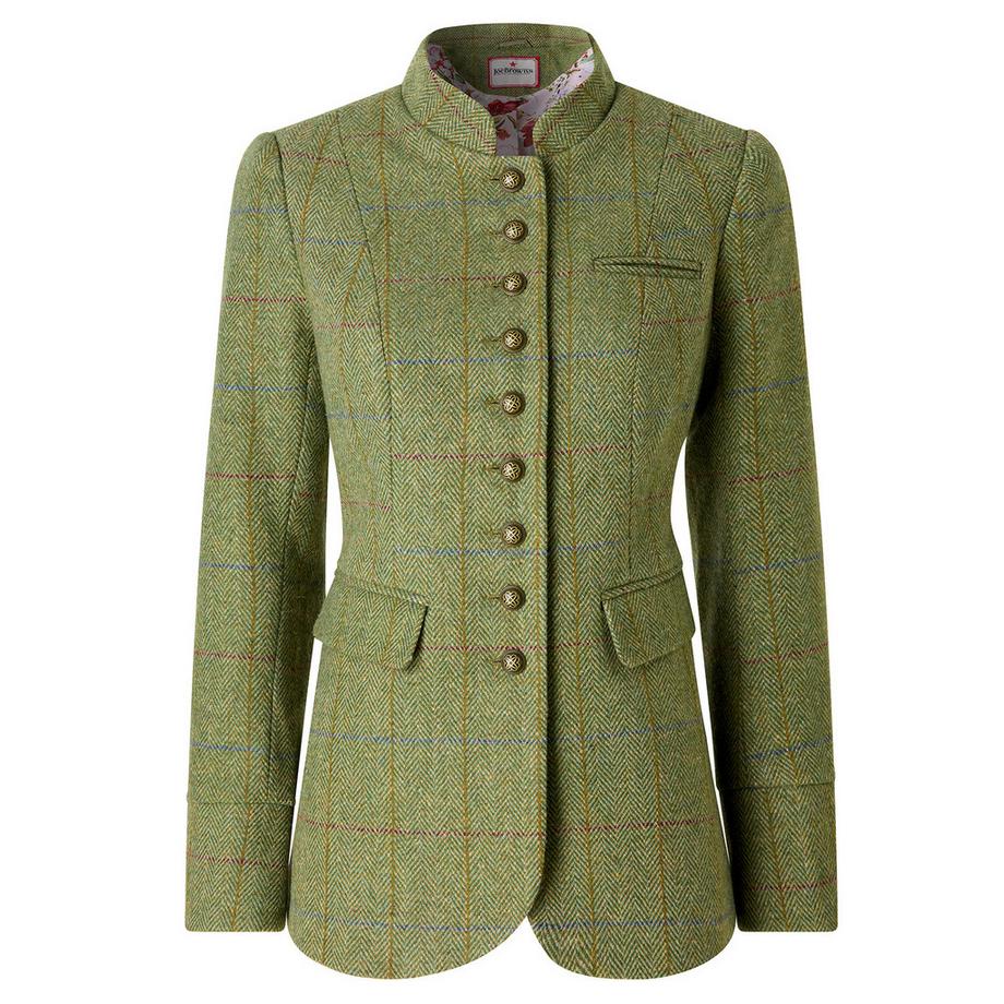 Joe Browns Veste Carreaux Col Montant Style Campagne  