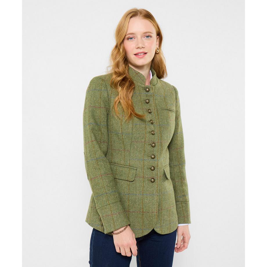 Joe Browns Veste Carreaux Col Montant Style Campagne  