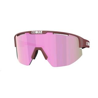 Bliz Matrix Small Matt Burgundy Brown Rose Multi Lunettes de Soleil  