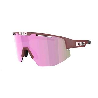 Bliz Matrix Small Matt Burgundy Brown Rose Multi Lunettes de Soleil  