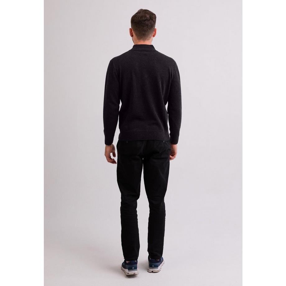 CASH-MERE.CH Kaschmir Stehkragen Pullover  