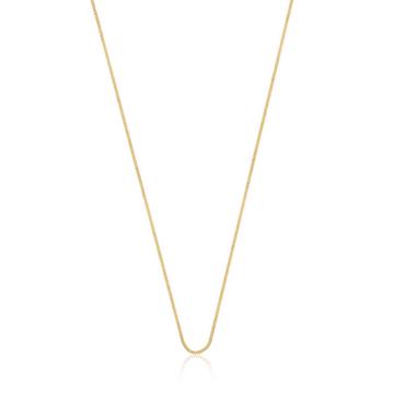 Collier Panzer Gelbgold 750, 1mm, 36cm