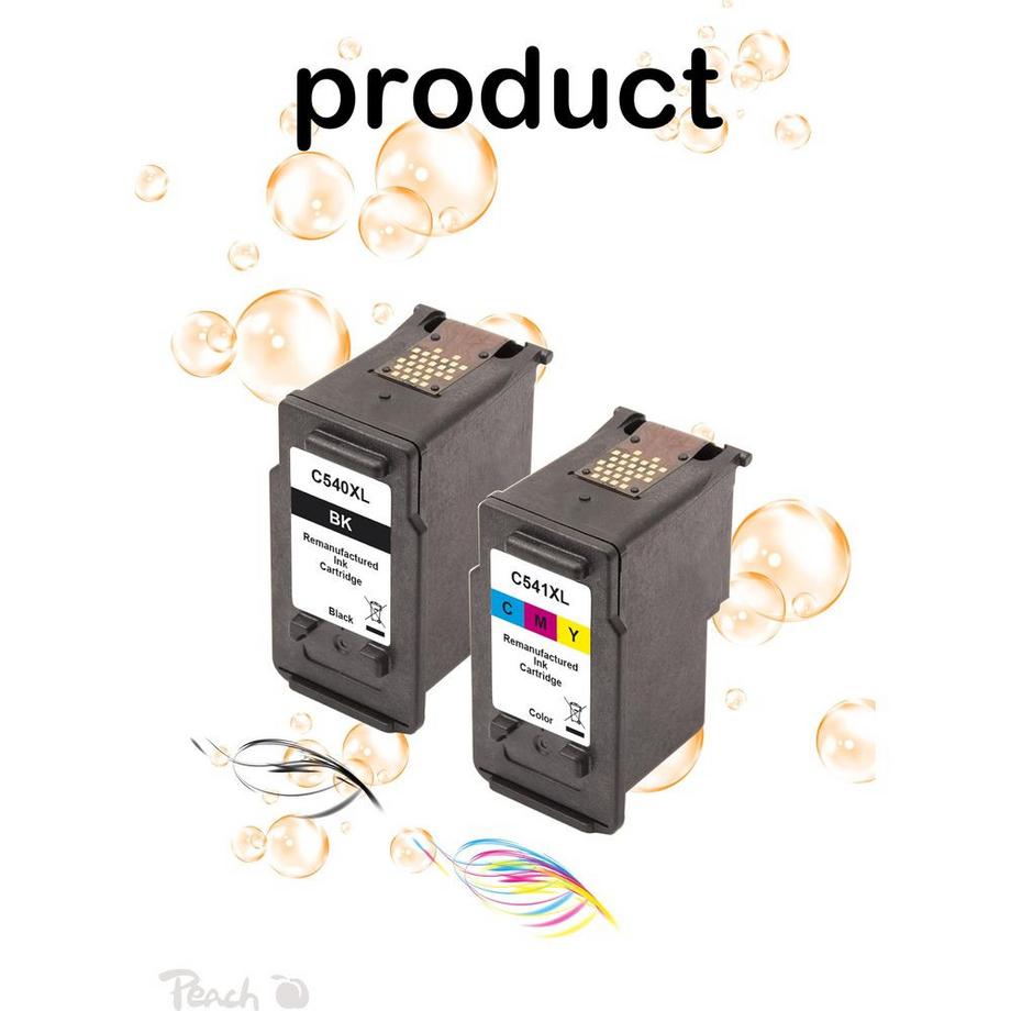 Peach  Druckkopf Canon PG-540XL  CL-541 