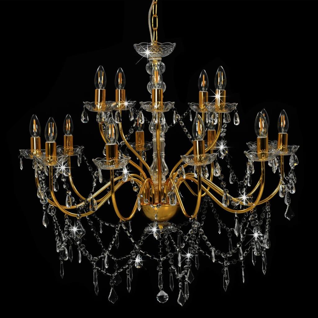 VidaXL candelabro Metallo  