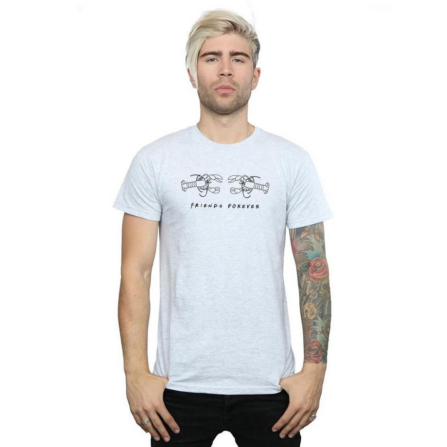 Friends Forever T-Shirt Stampa Aragosta  