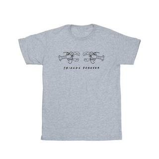 Friends Forever T-Shirt Imprimé Homard  