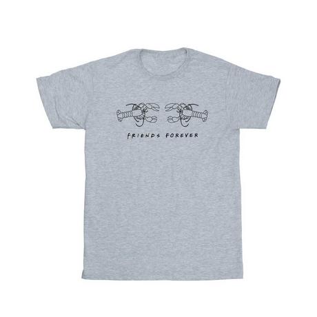 Friends Forever T-Shirt Imprimé Homard  