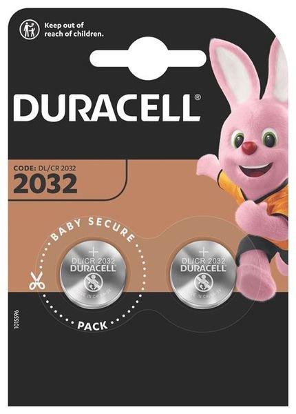Image of DURACELL DURACELL Knopfbatterie Specialty DL2032 B2 CR2032, 3V 2 Stück - CR2032