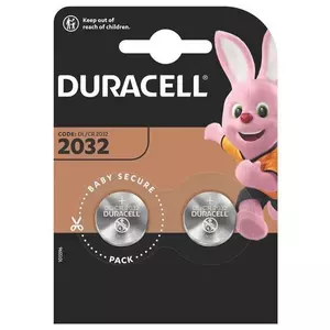 DURACELL Knopfbatterie Specialty DL2032 B2 CR2032, 3V 2 Stück