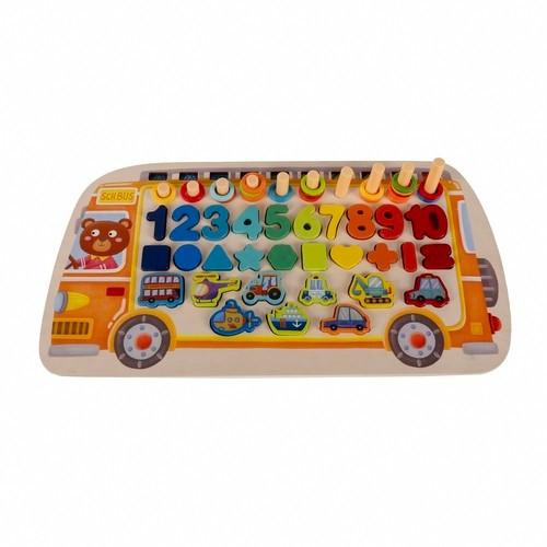 Kruzzel  Puzzle in legno - selezionatore 6in1 Kruzzel 22636 