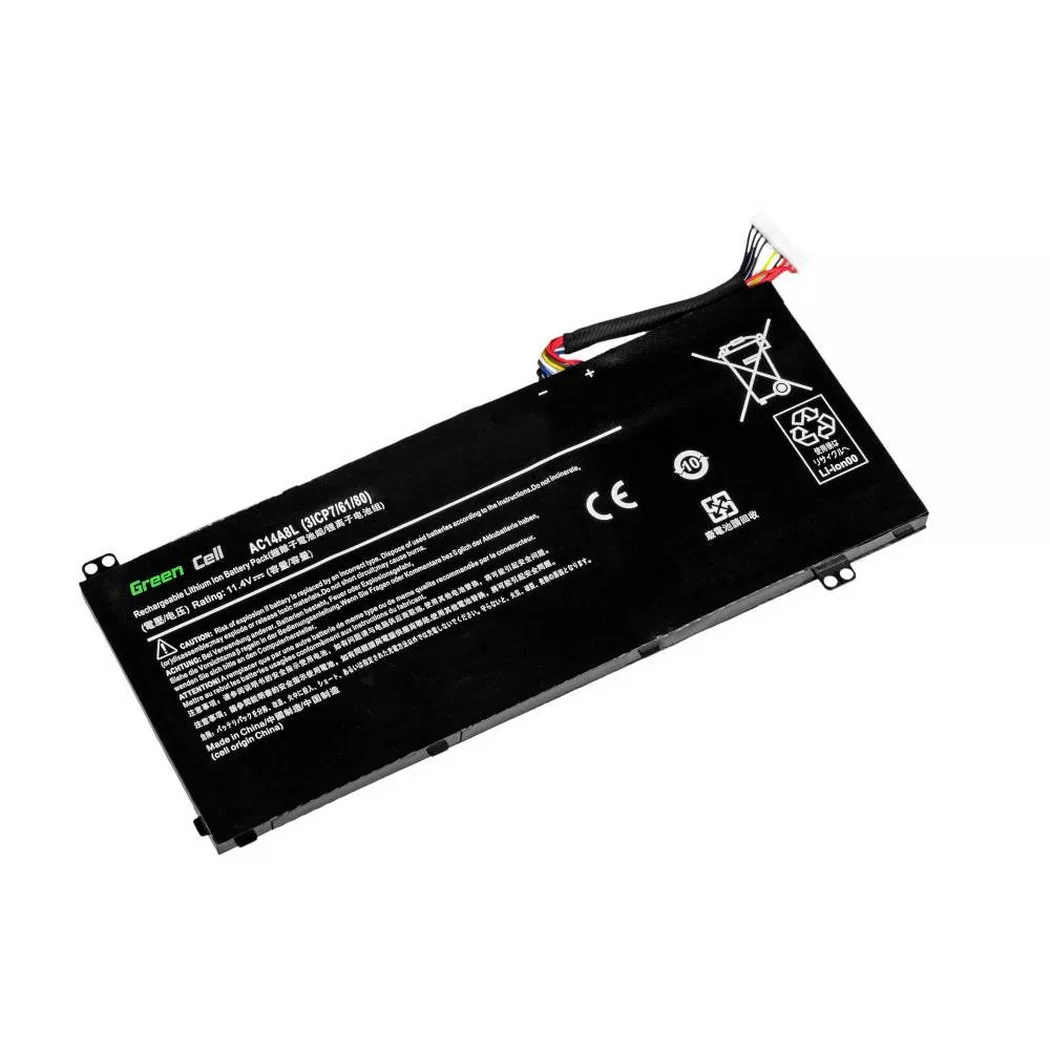 Green Cell GC-AC54 Green Cell Laptop Battery 11.4V 3800mAh Acer Co...