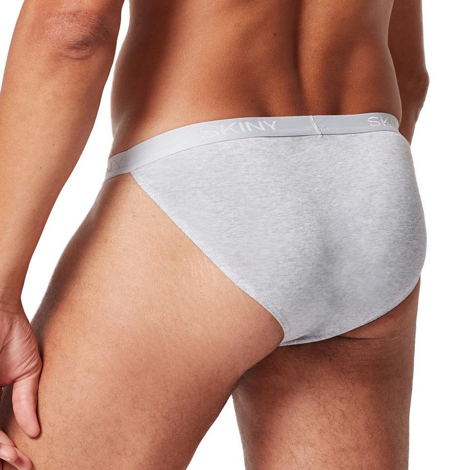 Skiny 4er Pack Basic Slip Unterwäsche  