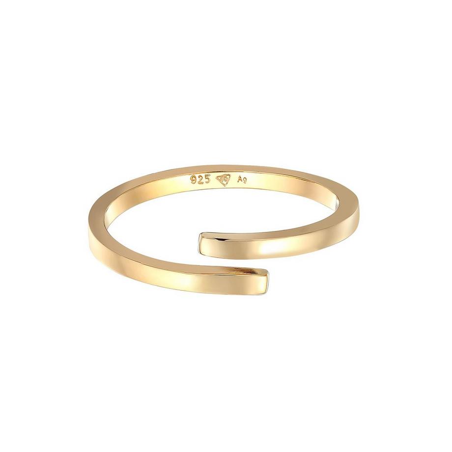 Elli  Ring Wickelring Offen Statement Geo 