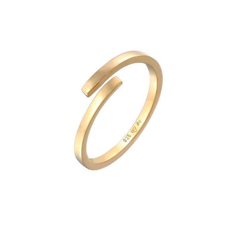 Elli  Ring Wickelring Offen Statement Geo 