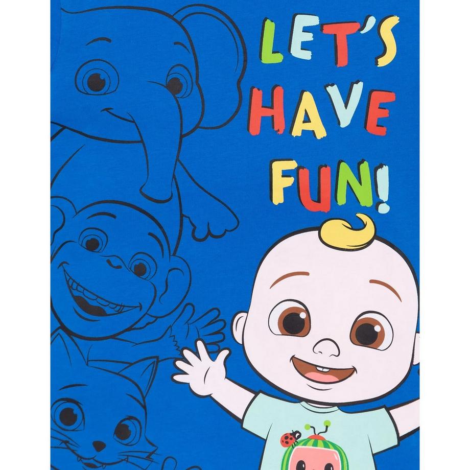 CoComelon  Let’s Have Fun T-Shirt  Jungs Kurzärmlig 
