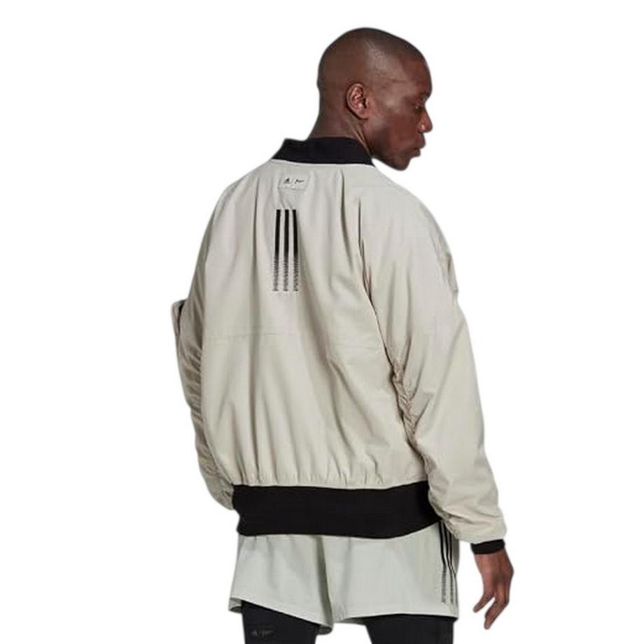 adidas Bomberjacke mit geripptem Saum  
