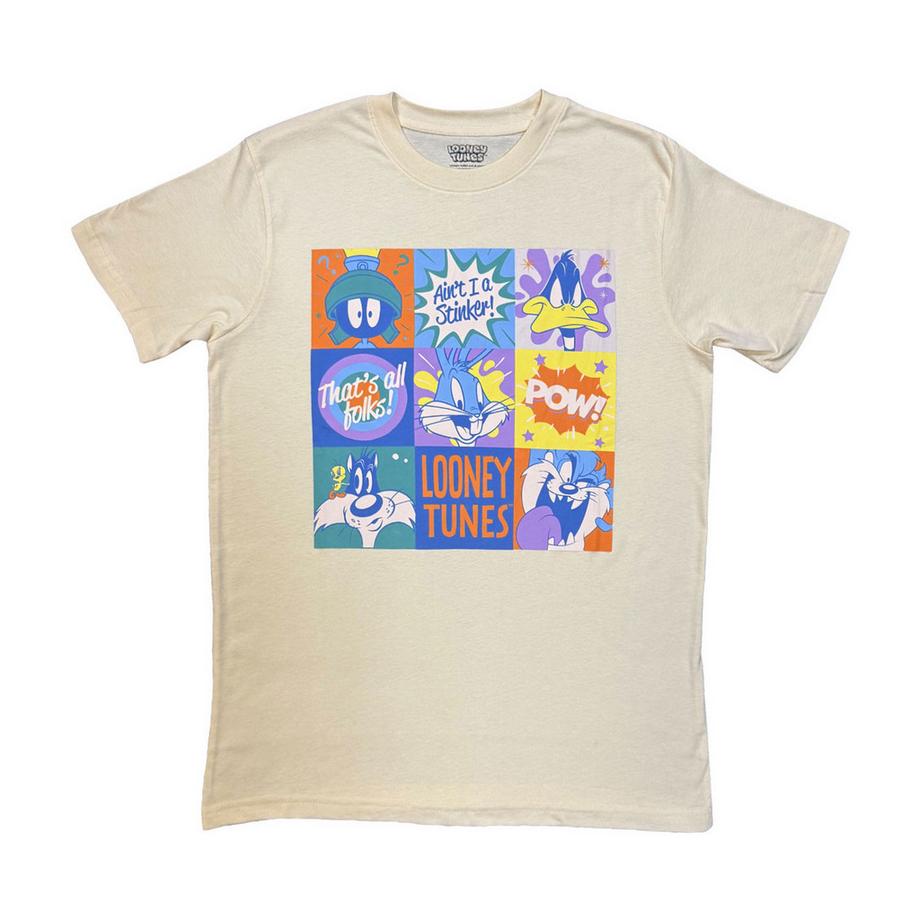 That´s All Folks! Grid Pastel T-Shirt