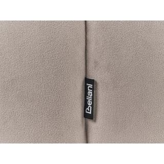 Beliani Pouf aus Samtstoff Modern TAPPEN  