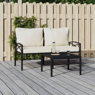 VidaXL Chaise de jardin acier  