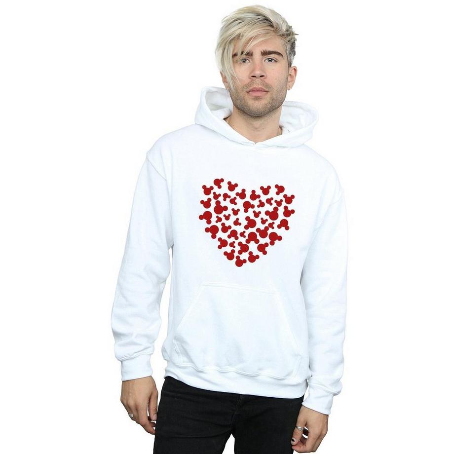 Disney Mickey Mouse Herz Kapuzenpullover  