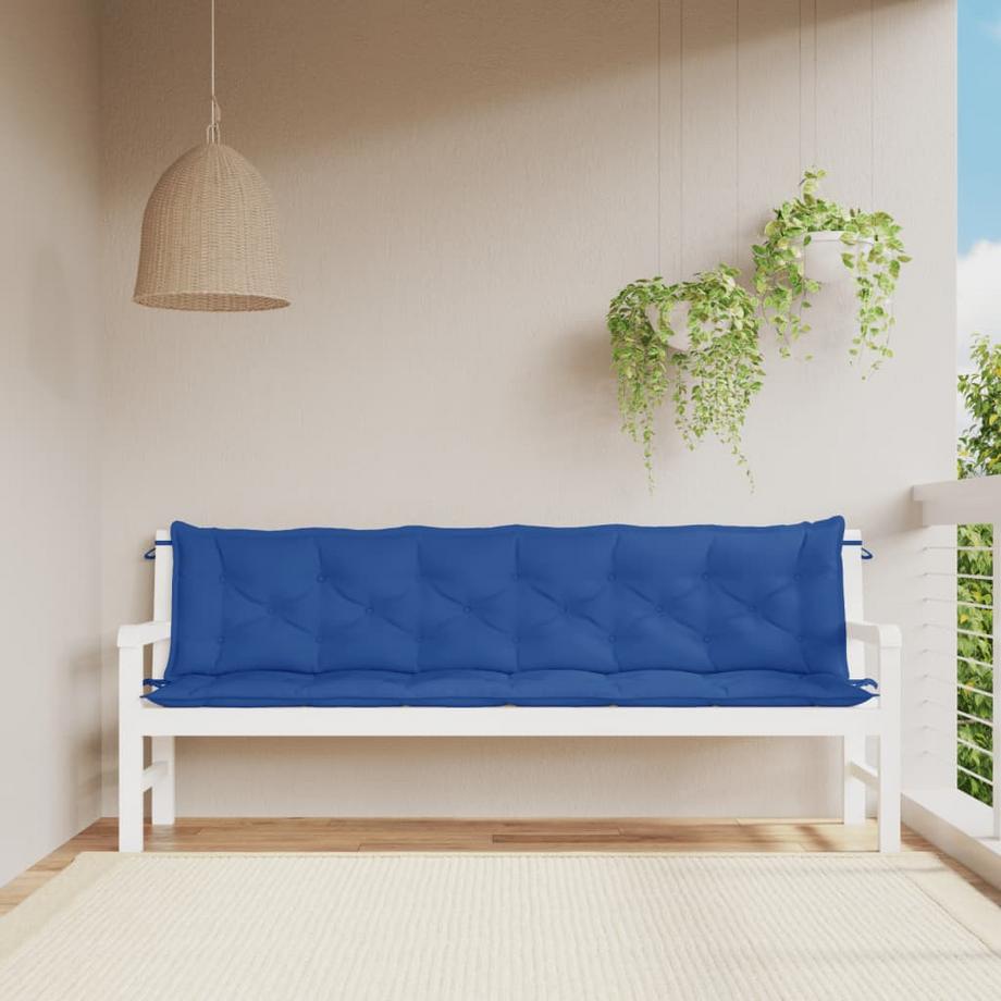 VidaXL Coussin de banc de jardin tissu  