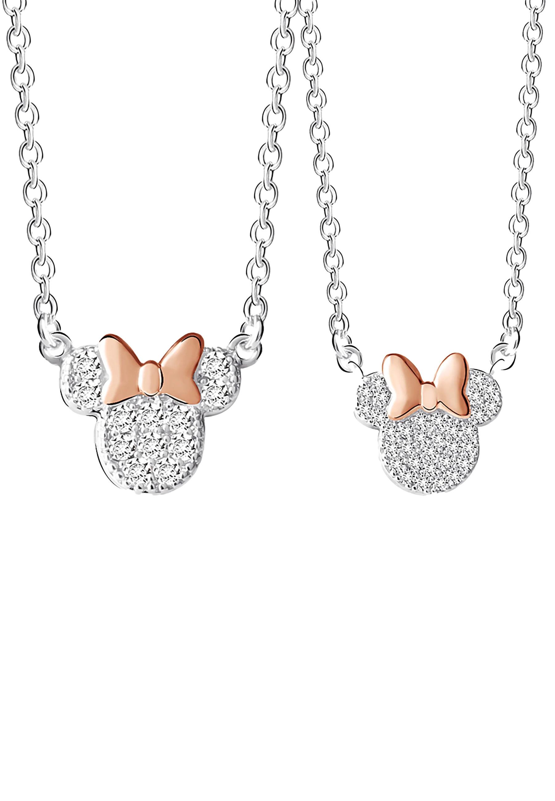 Disney  Halskette Set Minnie Mouse Zweifarbig Mutter & Tochter 