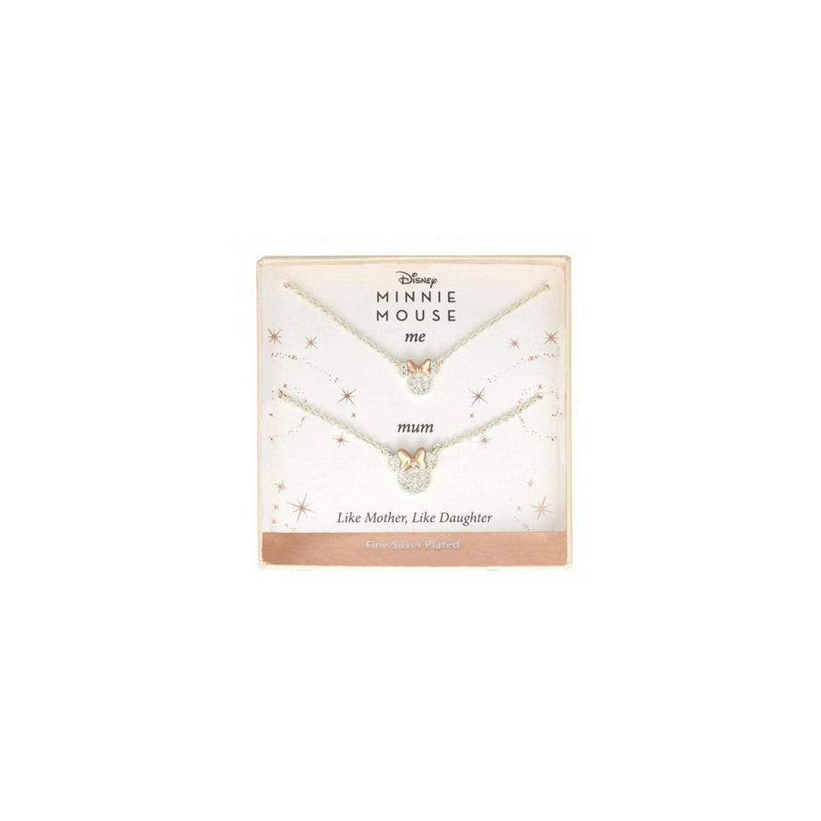 Disney  Halskette Set Minnie Mouse Zweifarbig Mutter & Tochter 