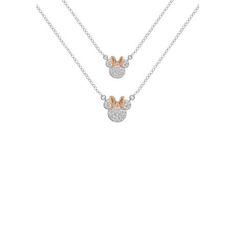 Disney  Halskette Set Minnie Mouse Zweifarbig Mutter & Tochter 