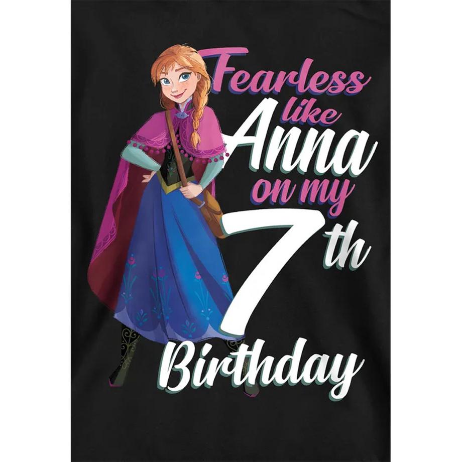 FROZEN  Sweat À Capuche 7ème Anniversaire Fearless Like Anna 